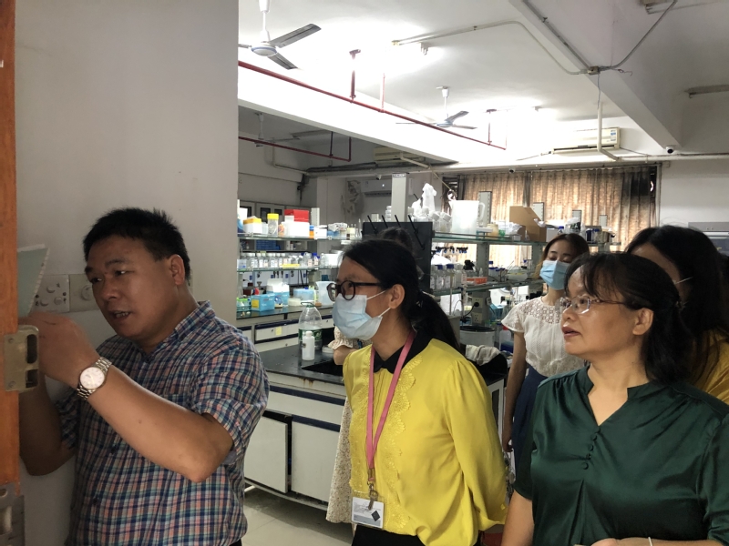 菠菜广告投放平台开展2020-2021学年第一学期期初实验室安全检查